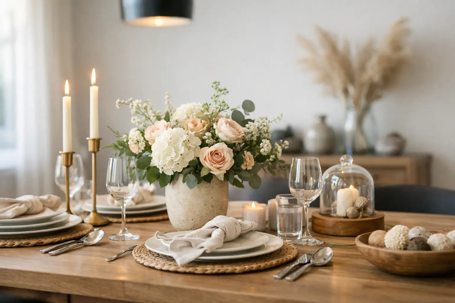 How to Style a Dining Table Beautifully