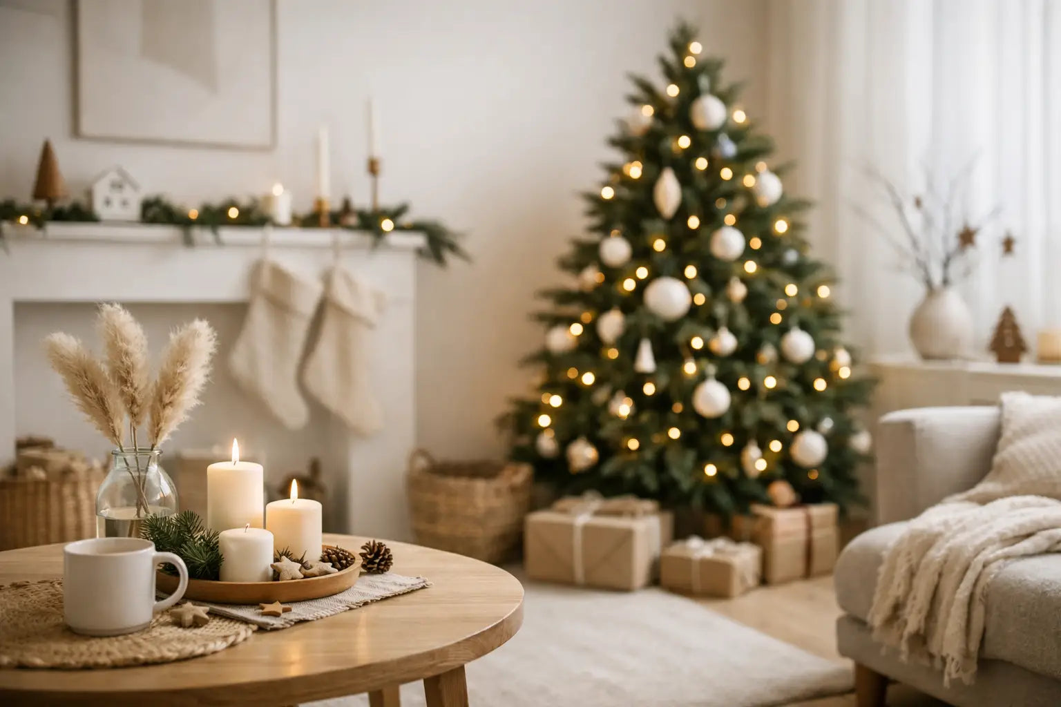 Minimal Christmas Home Decor That Feels Warm