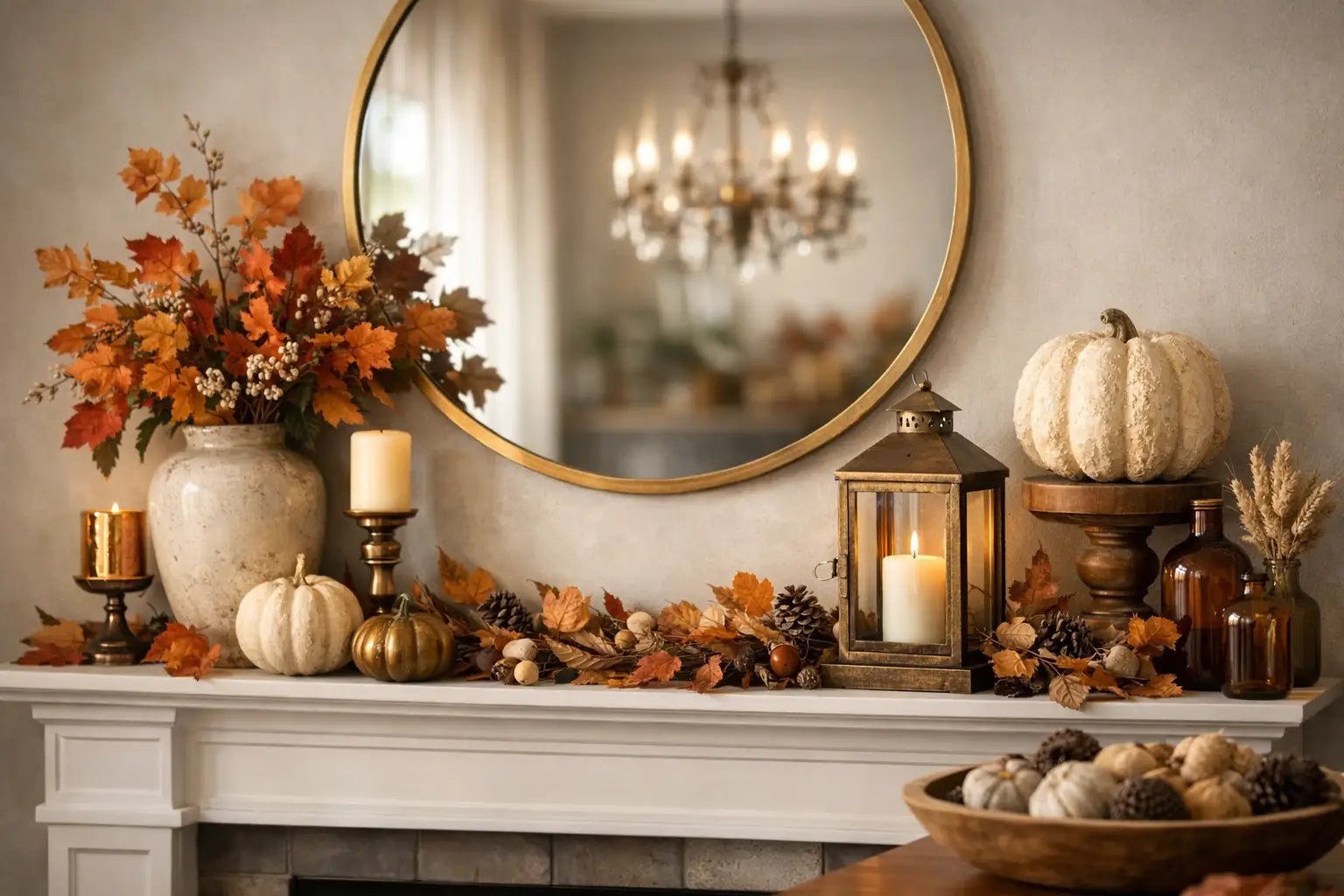 12 Autumn Mantel Decor Ideas That Feel Timeless