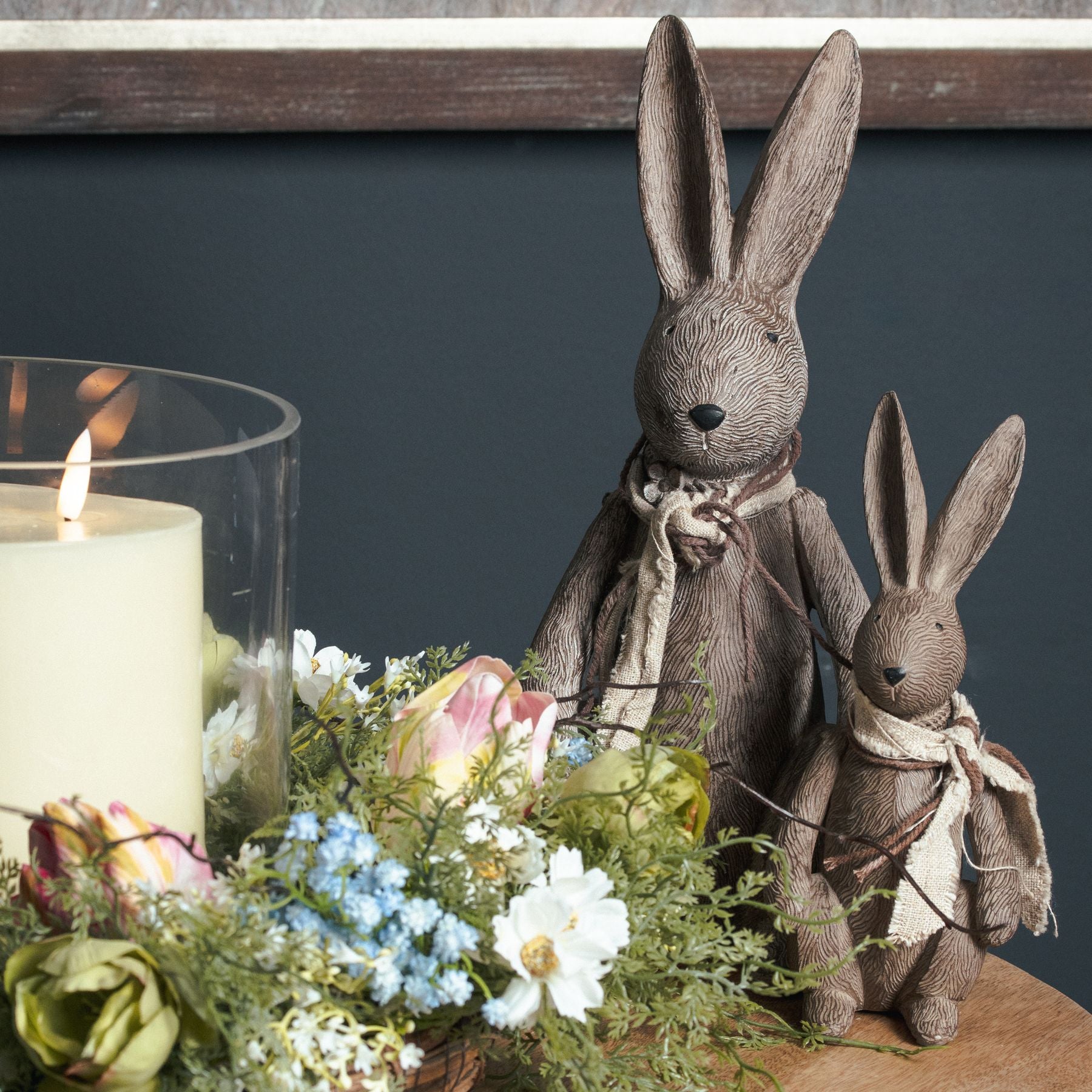 Winter Bunny Rabbits - Small or Large - Sable Homeware