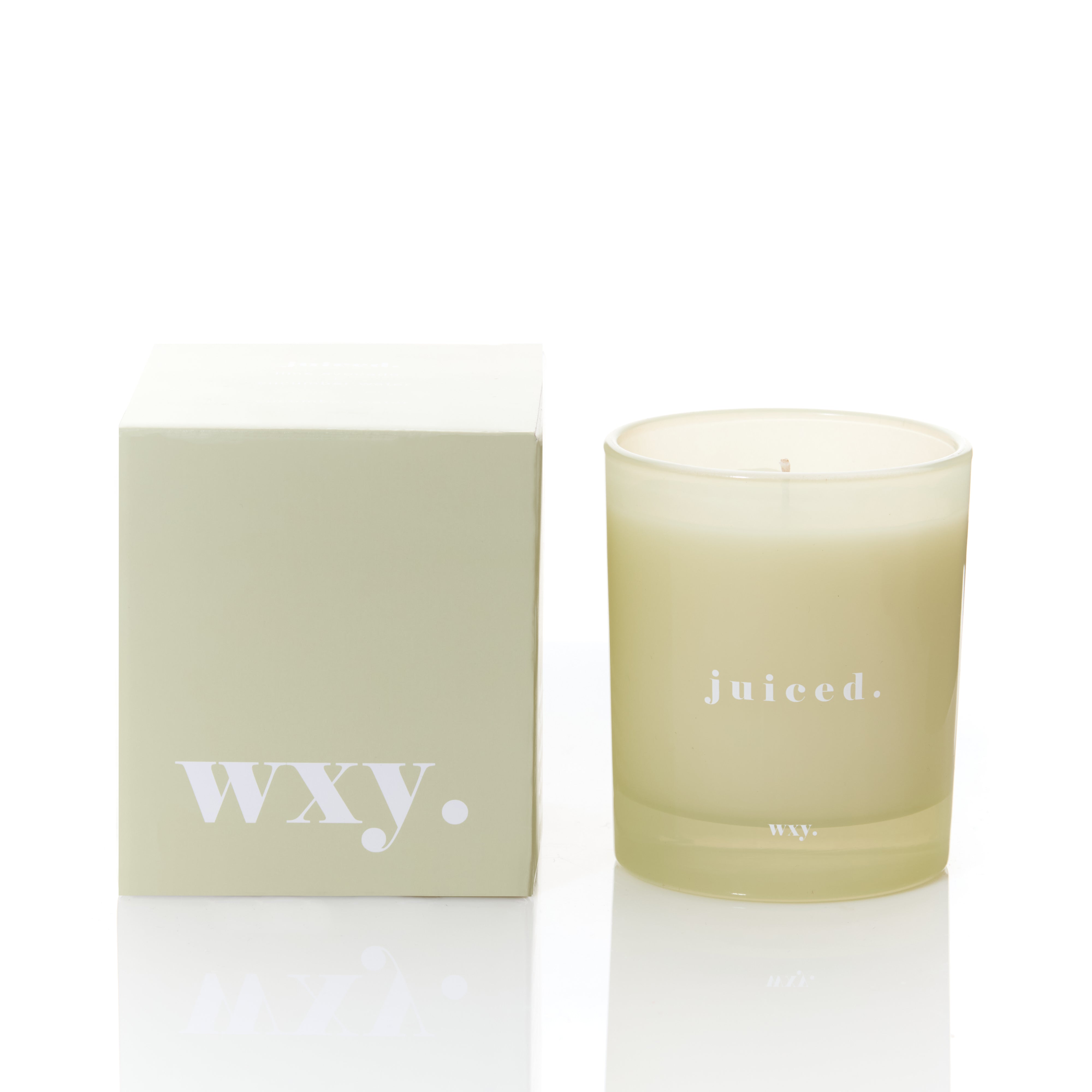 Sable Homeware Juiced Lime, Avocado & Cucumber Water scented candle with eco-friendly wax and modern design.