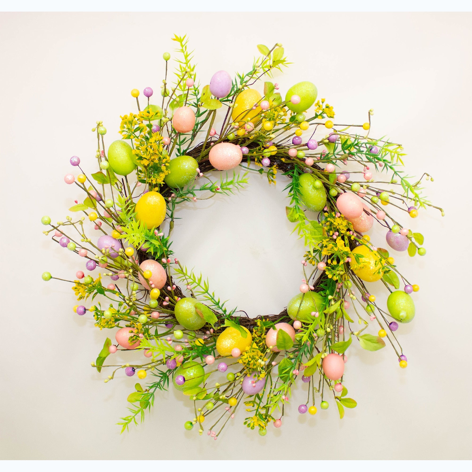 Spring Sparkle Easter Wreath - Shabbyquins
