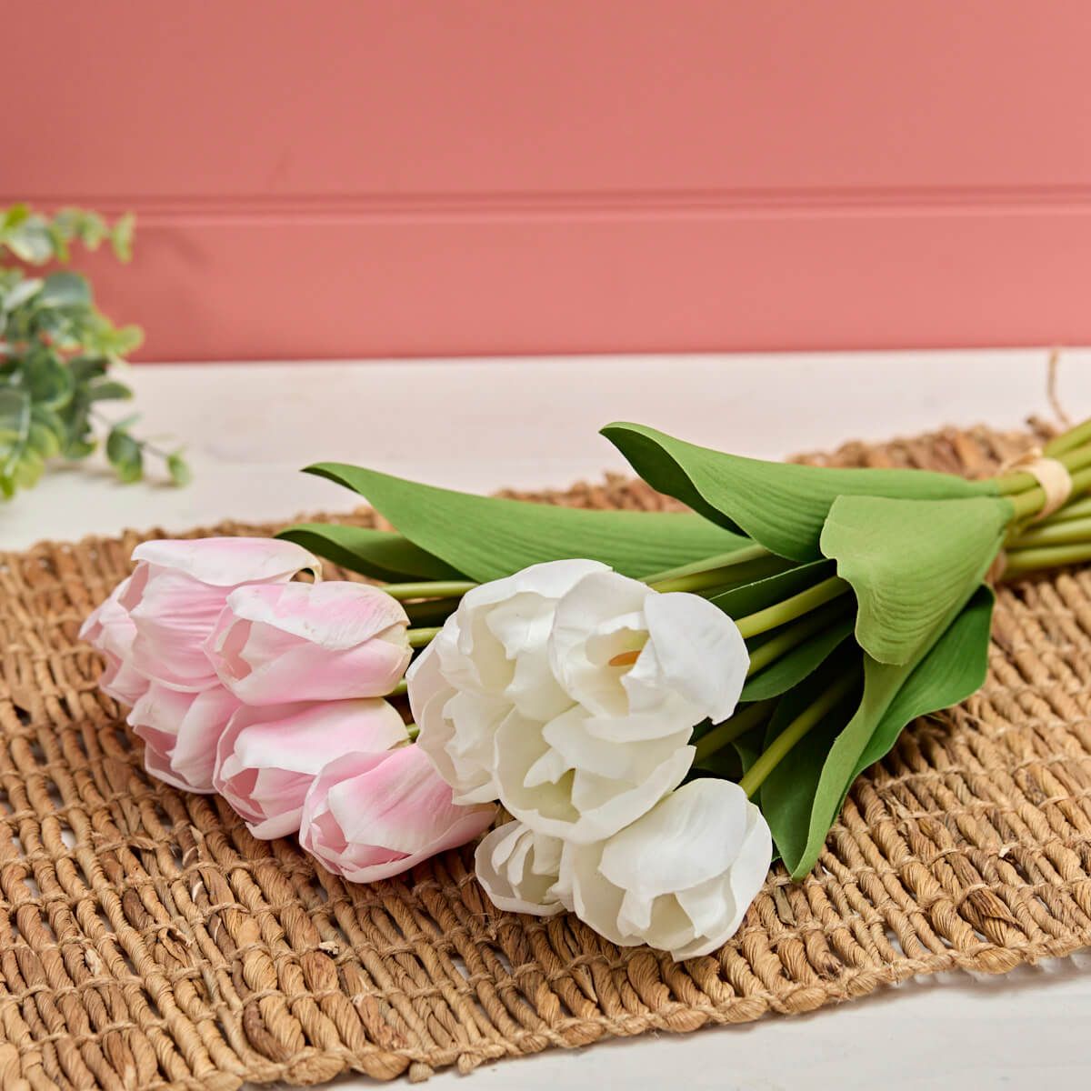 Faux Tulip Bunch - 2 colours