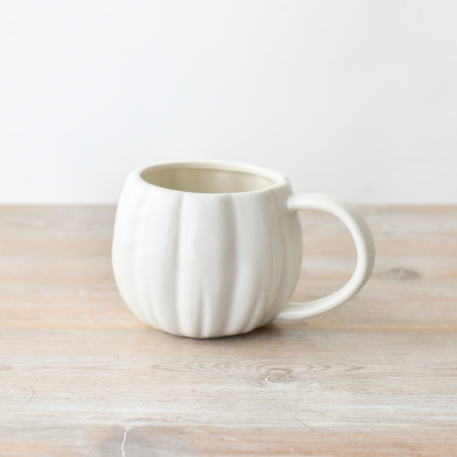 Shaped Pumpkin Ceramic Mug