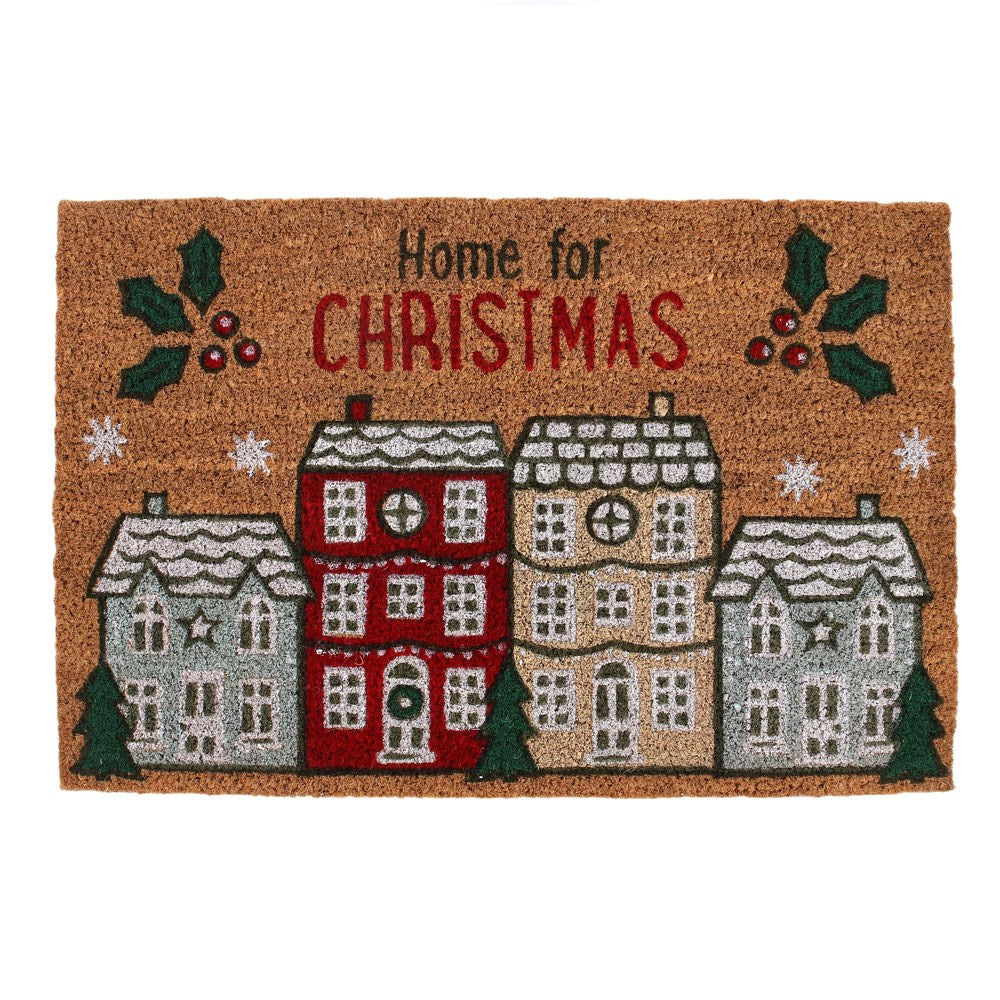 Sable Homeware door mat with a textured design, featuring a welcoming pattern for indoor or outdoor entryways.