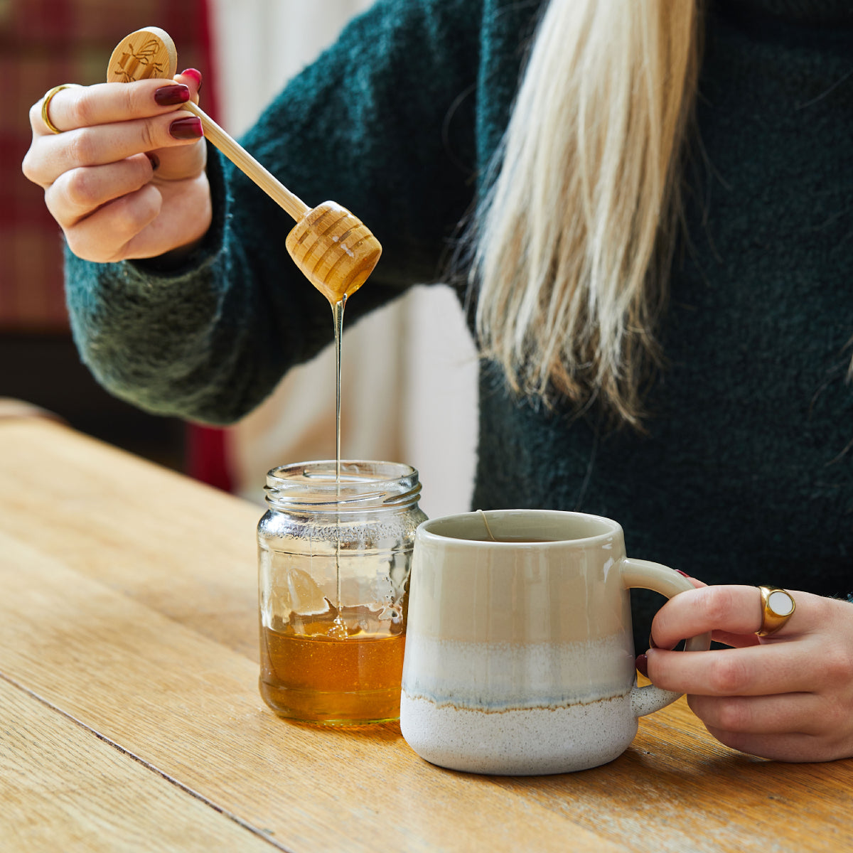 Sable Homeware Mojave Glaze Mug in various colors, ceramic mug with a glossy finish and comfortable handle, suitable for hot beverages.