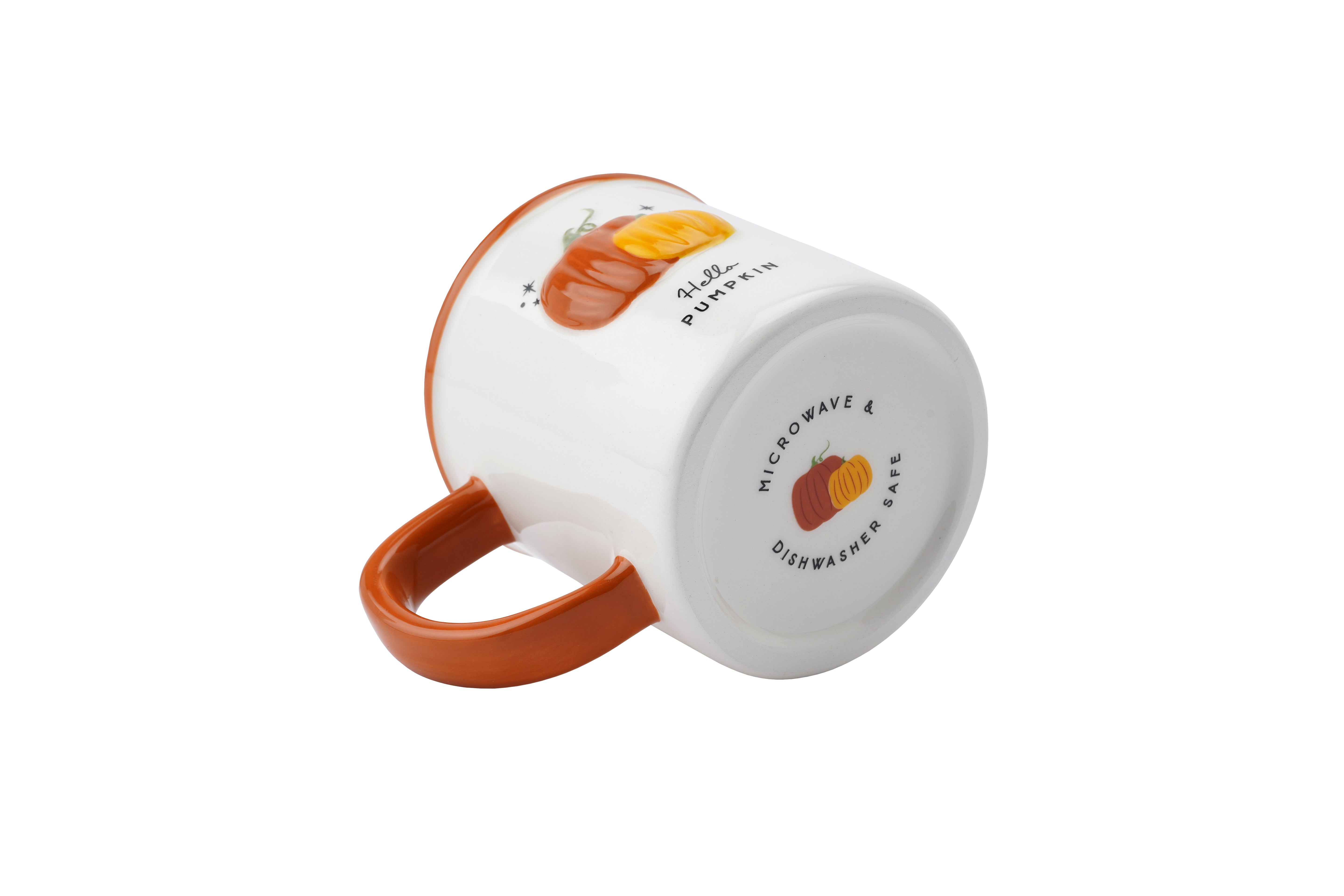 Snuggle Season Hello Pumpkin Stoneware Mug
