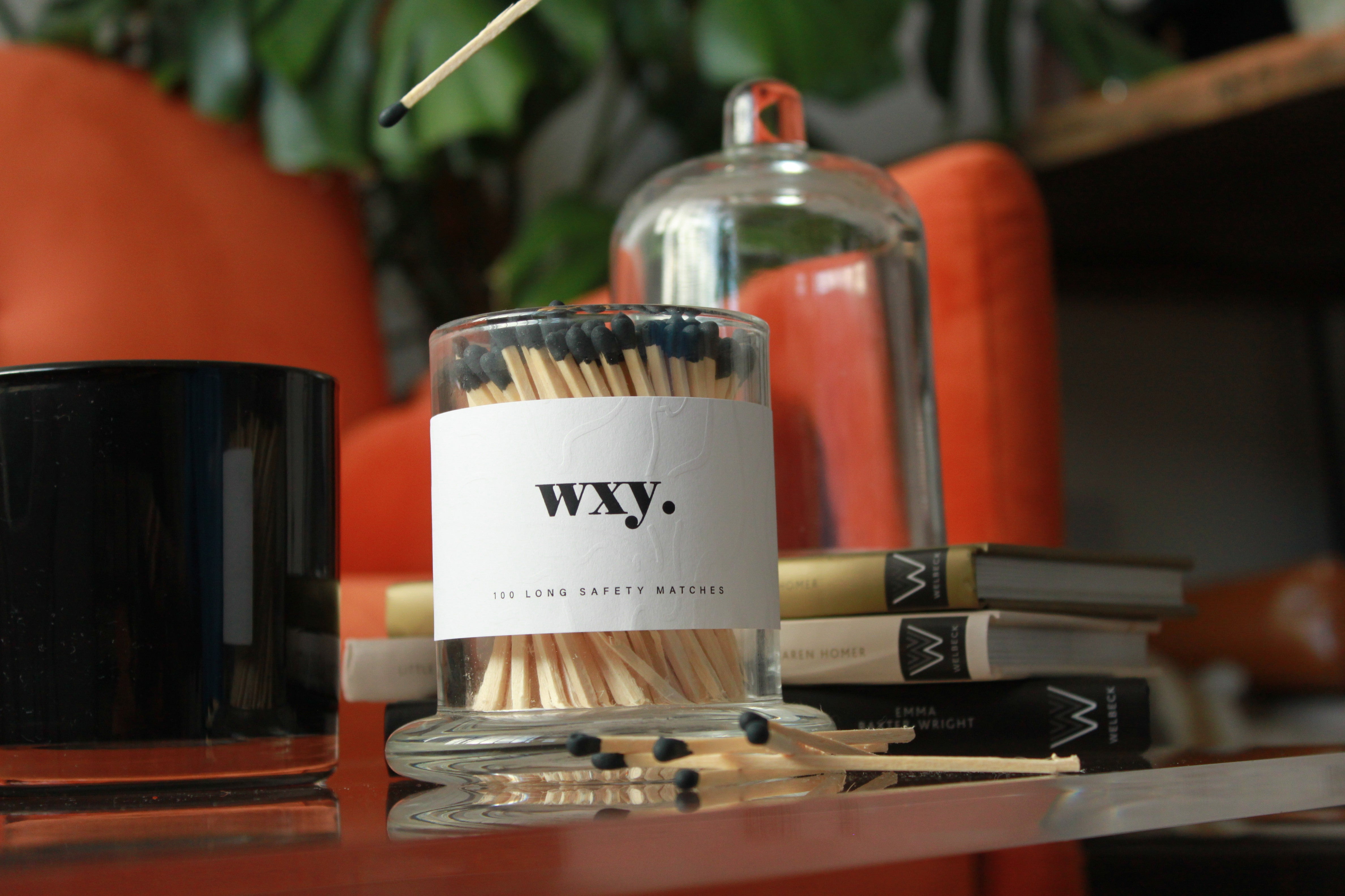 Deluxe Matches In Glass Cloche