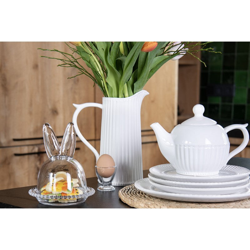 Glass Dome Bunny Cloche Bell Jar
