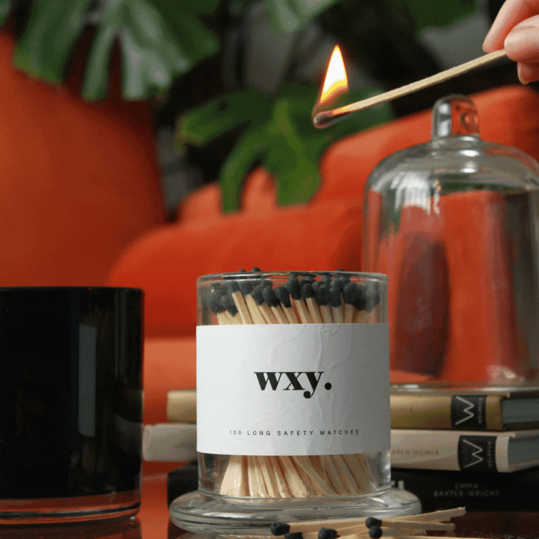 Deluxe Matches In Glass Cloche