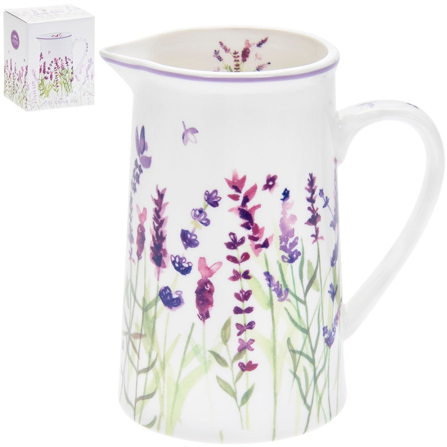 Sable Homeware Small Busy Bees Jug mug with colorful bee and floral designs, perfect for serving beverages or decorative use.
