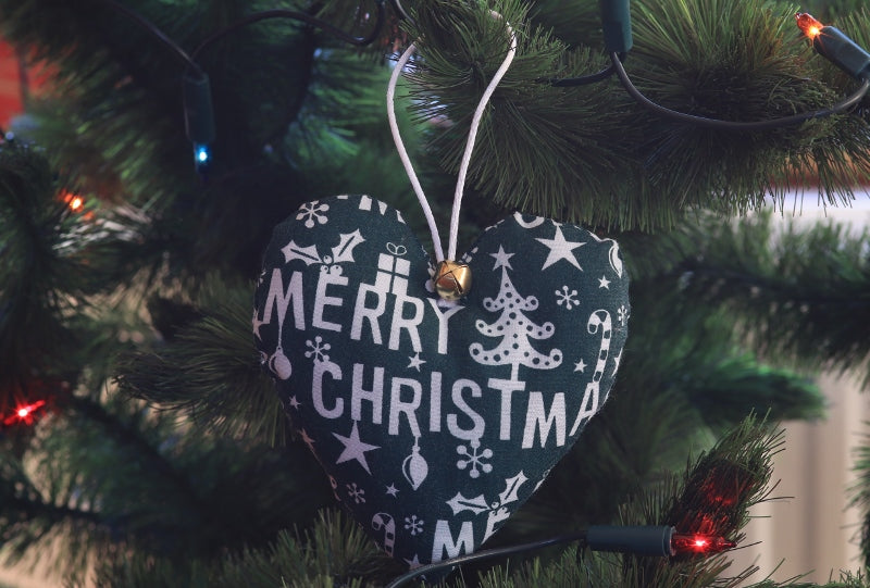 Handmade Christmas tree ornaments from Sable Homeware, featuring festive decorations and intricate details for holiday décor.