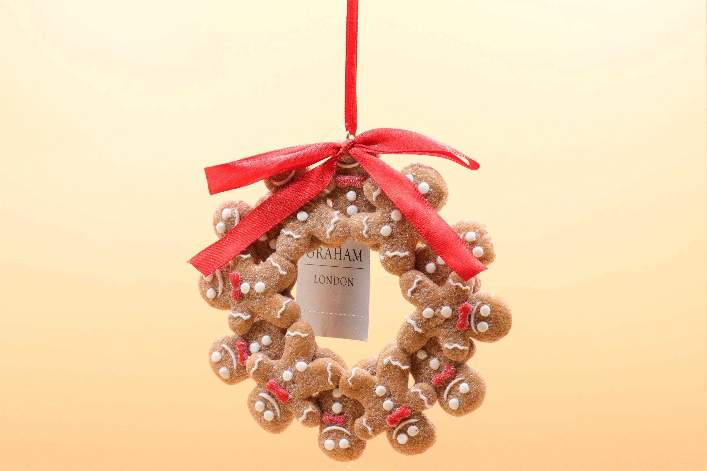 Resin Decoration - Gingerbread Man Wreath - Shabbyquins