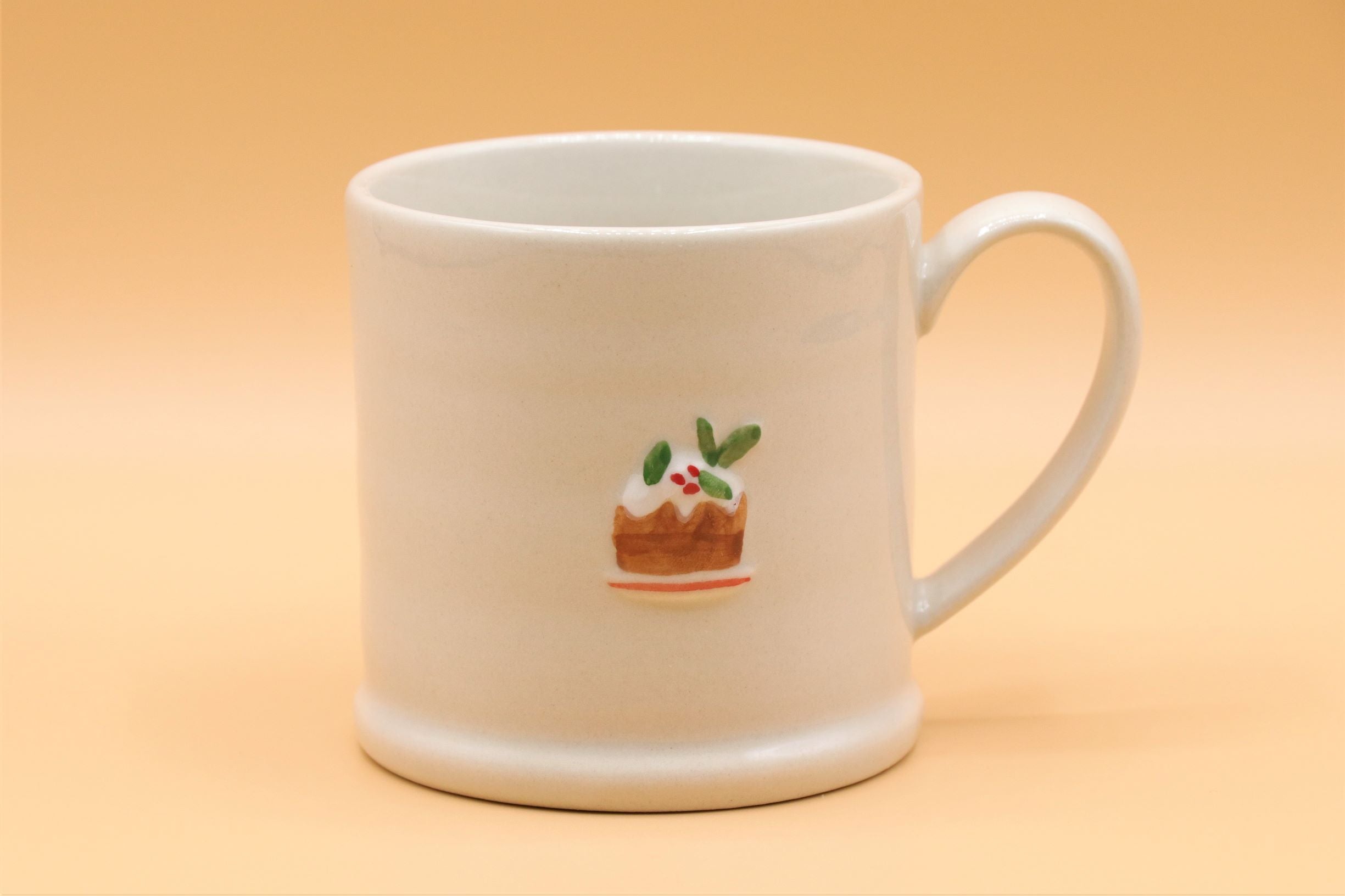 Sable Homeware ceramic mini Christmas mugs and jugs with festive holiday designs on white background.