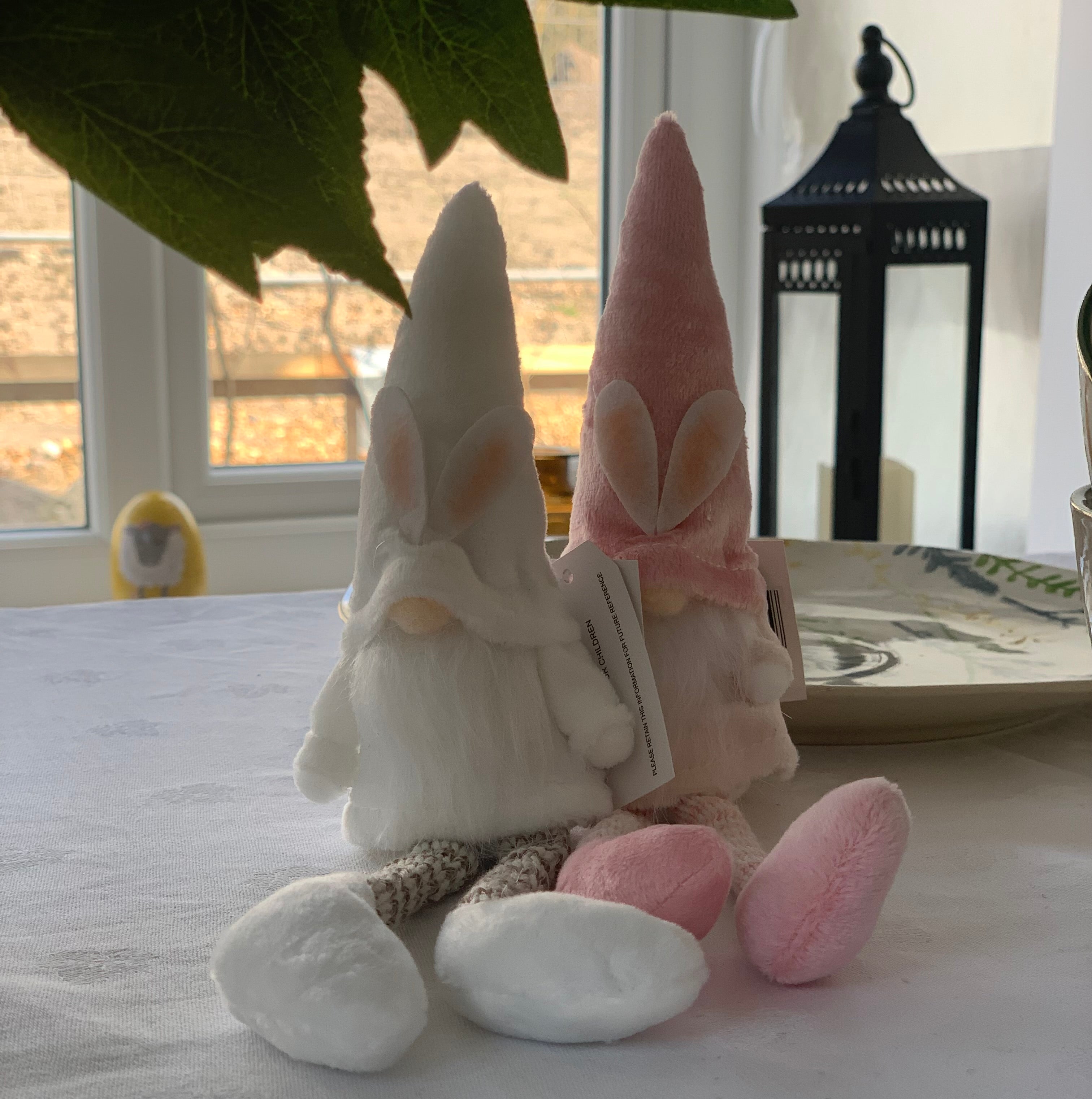Set of 2 Bunny Gonks - Shabbyquins