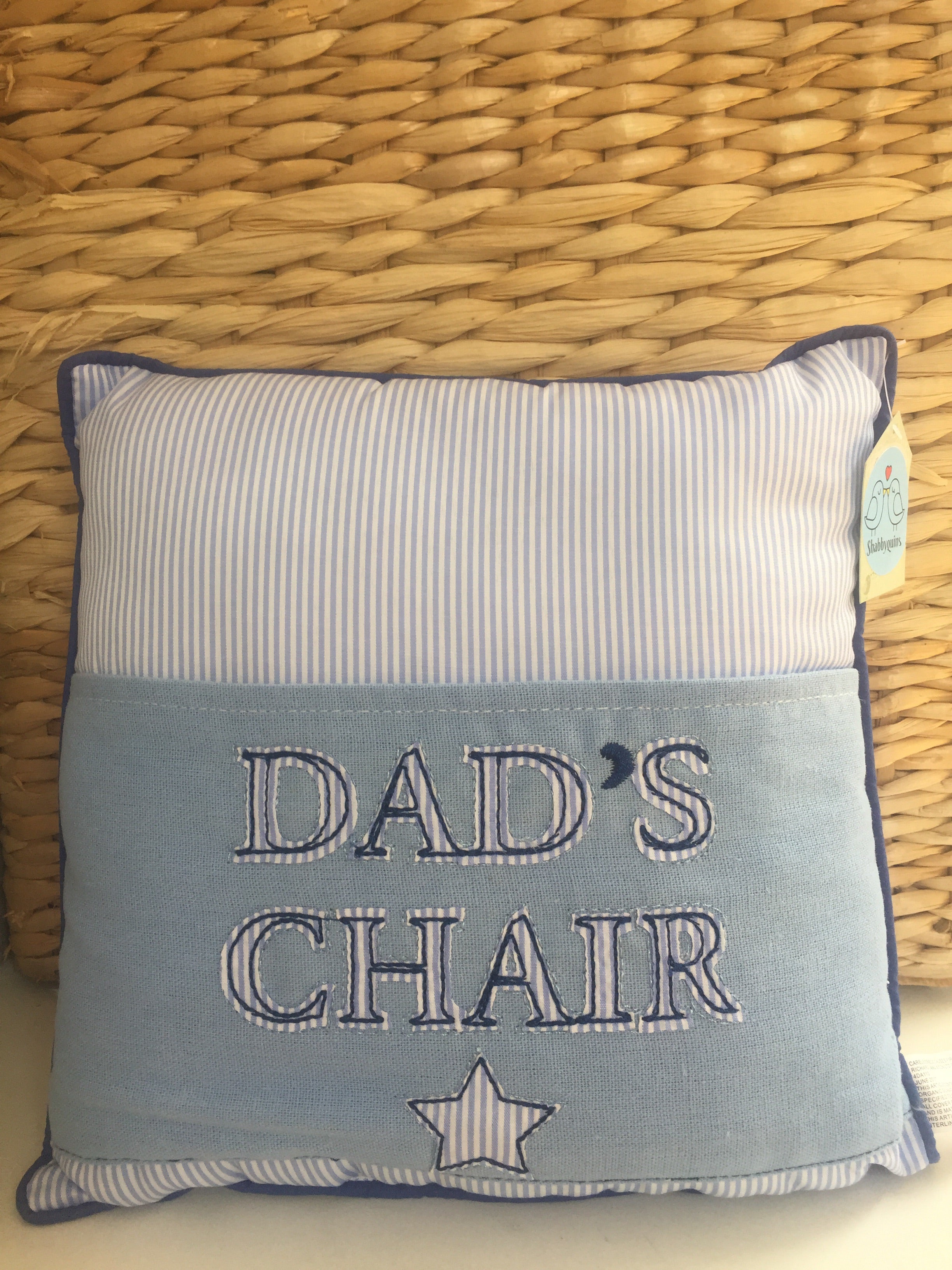 Small Dad’s Chair Cushion - Shabbyquins