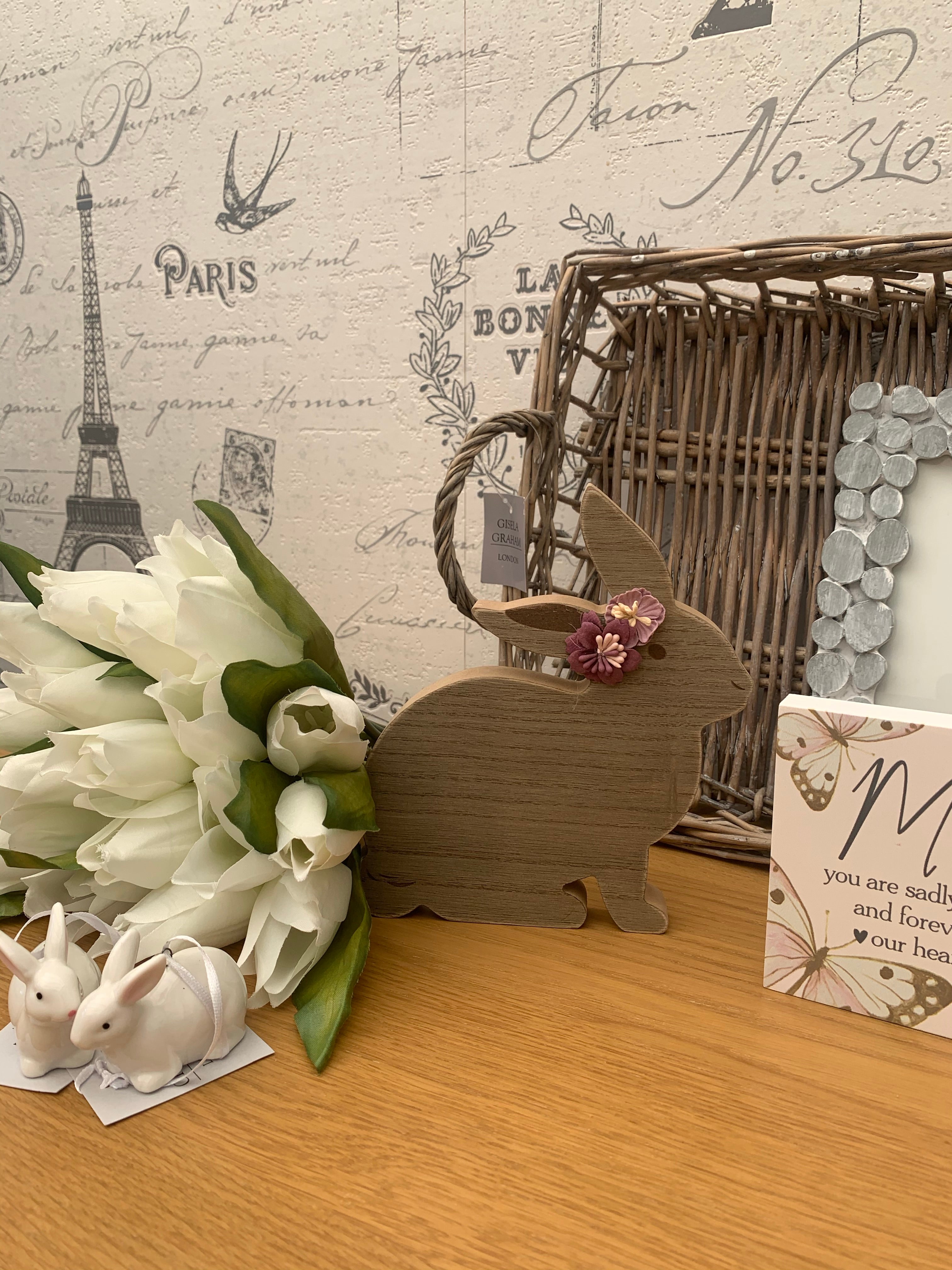 Sable Homeware Mum Memory Block plaque with engraved heartfelt message, ideal for commemorating mothers.