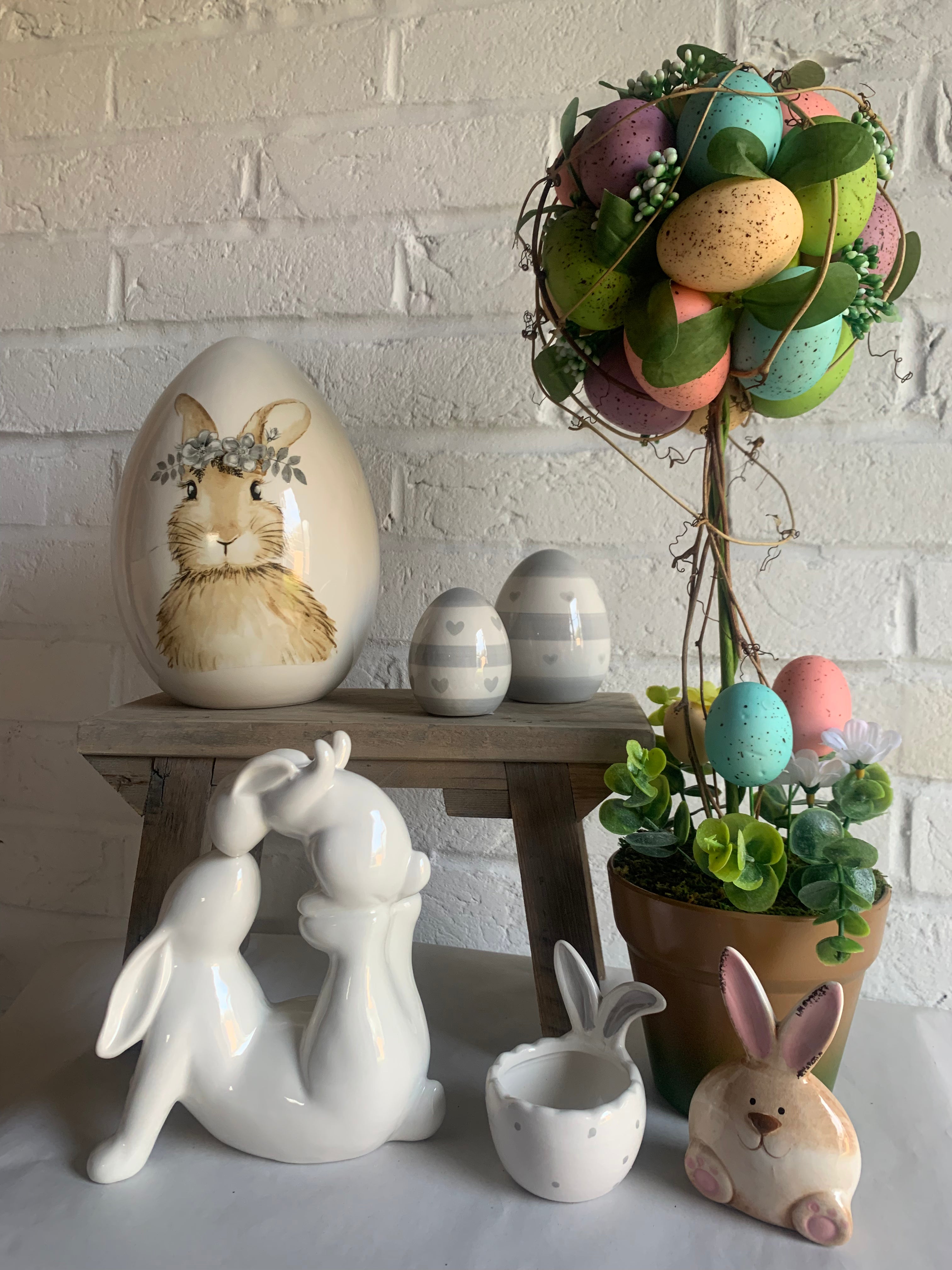 Sable Homeware Spring Bunny collection decorative piece for home decor, featuring a charming bunny design for seasonal decoration