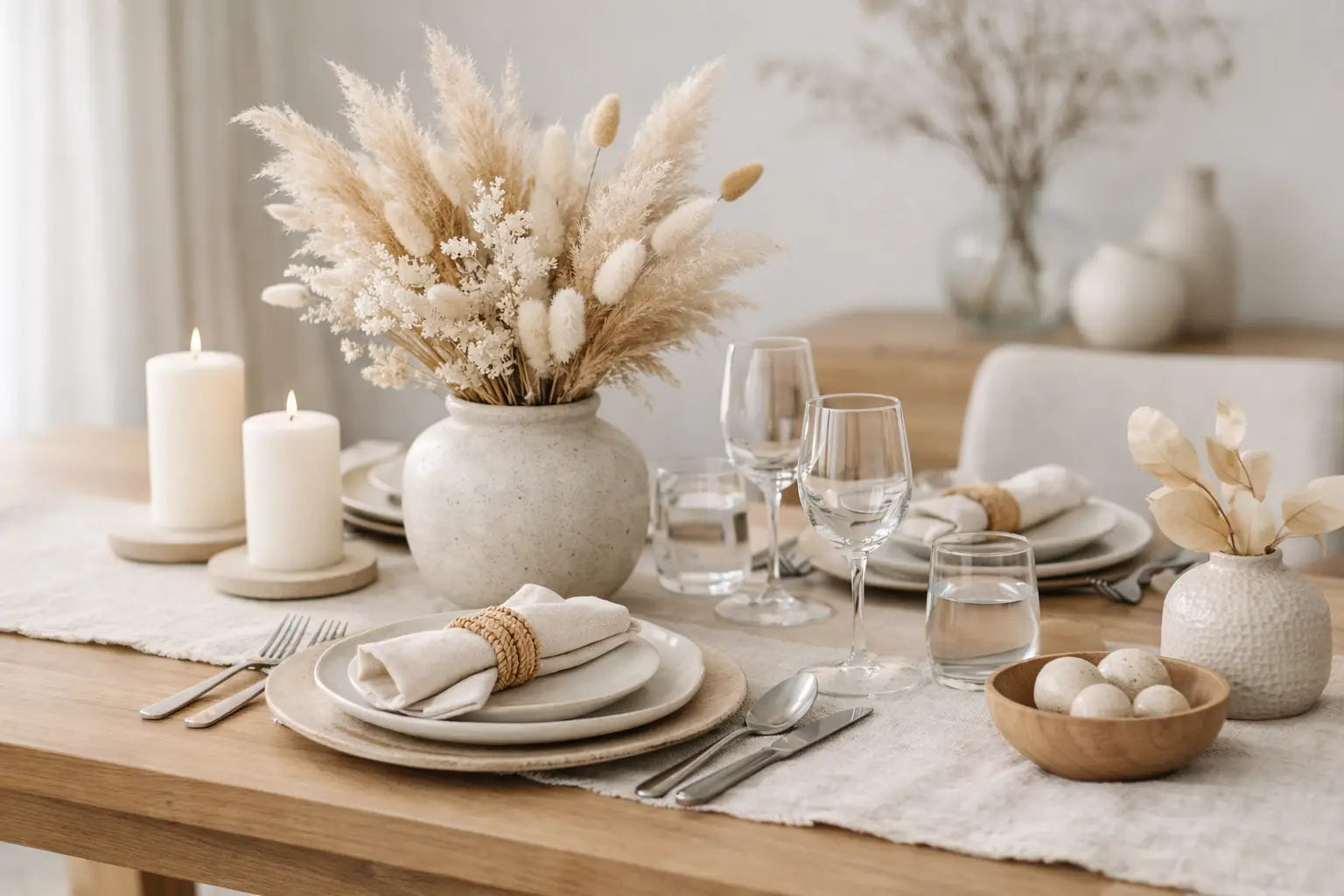 Best Neutral Table Decor for Timeless Style