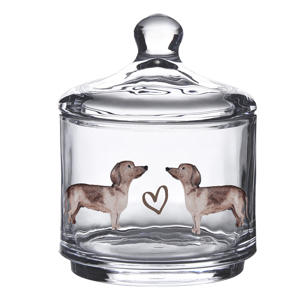 Dachshund Storage Jar - Shabbyquins