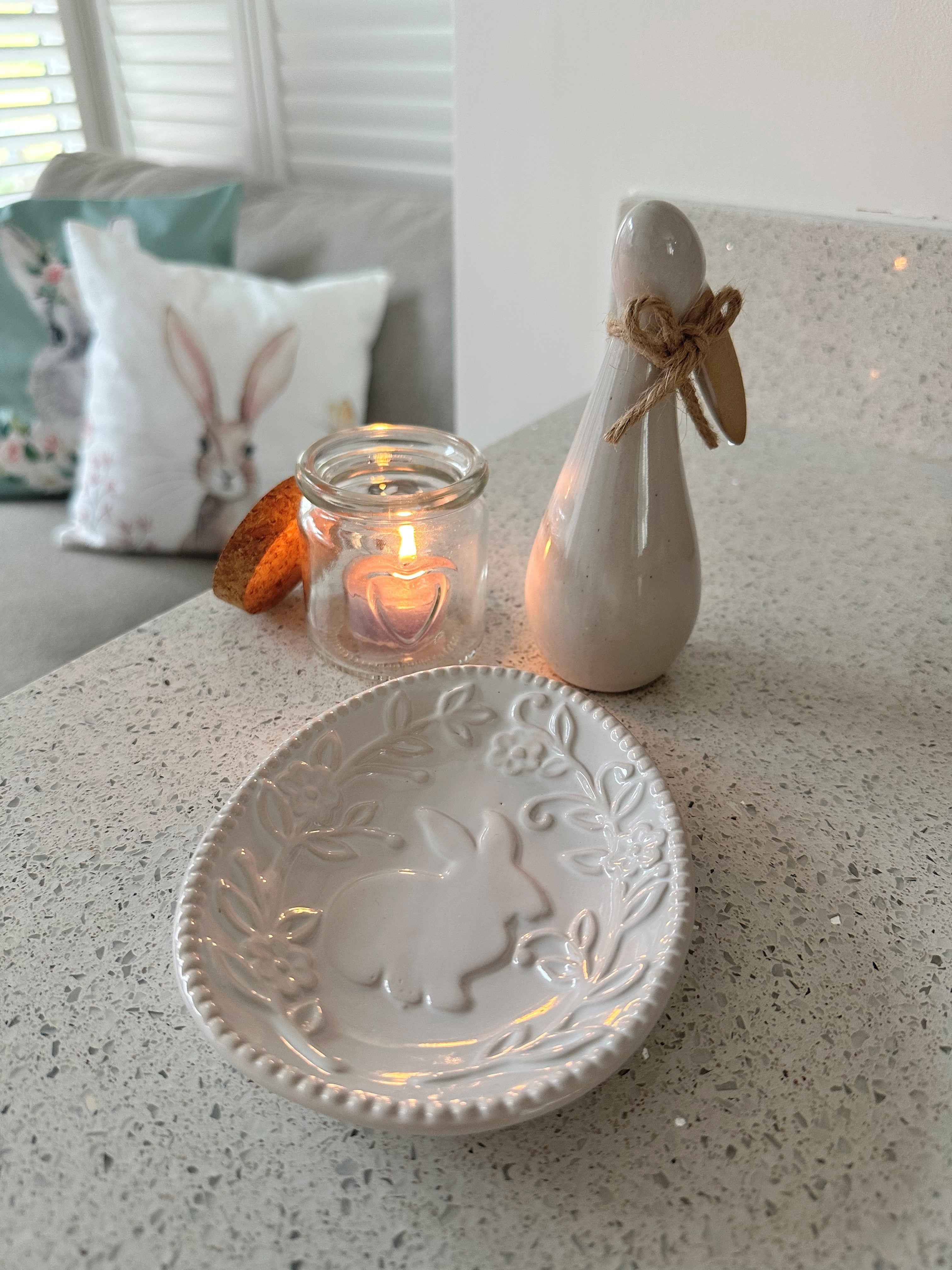 Sable Homeware Little Easter Joys Bundle includes three spring-themed decorative items with pastel colors and festive designs.