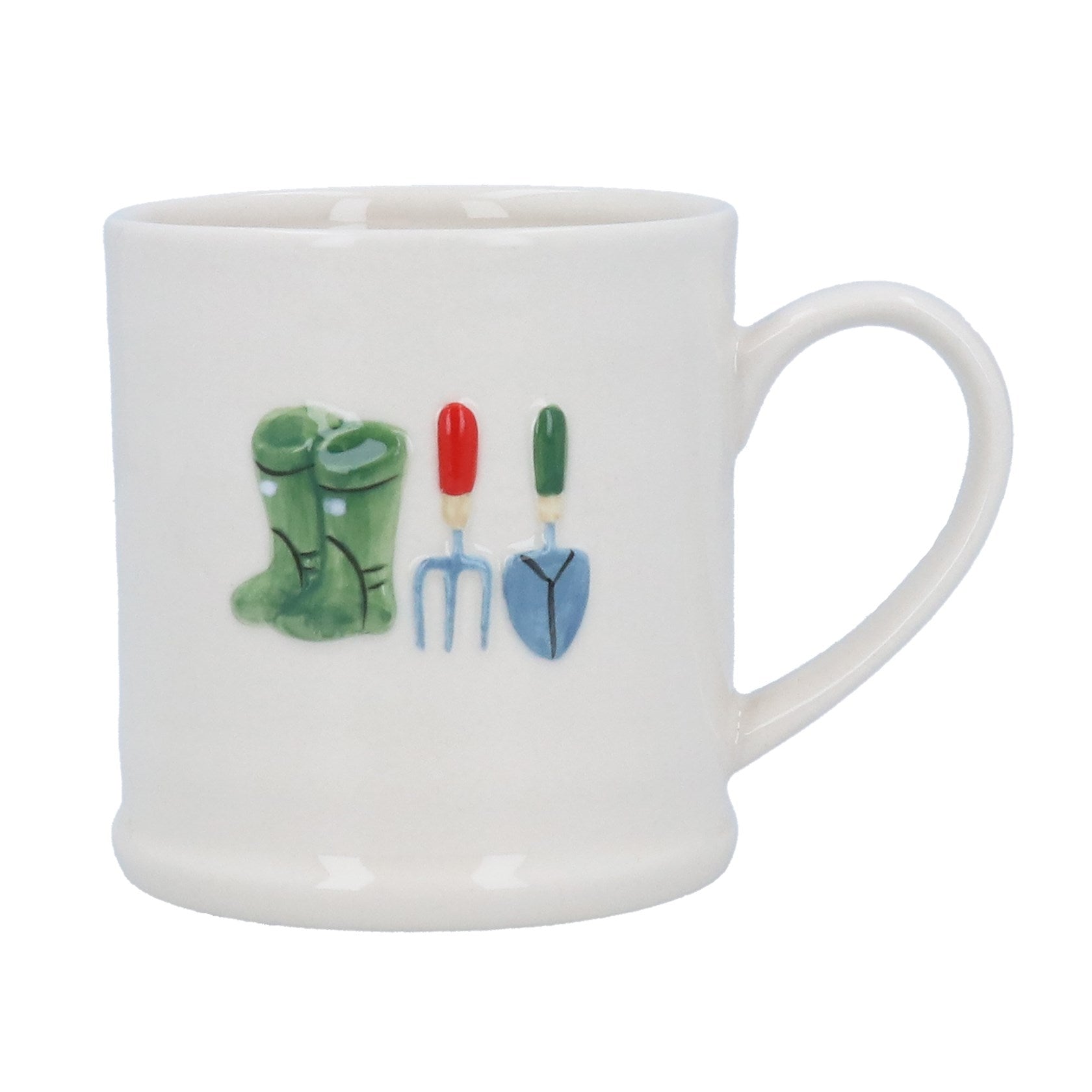 Stoneware Mug – Gardening Design