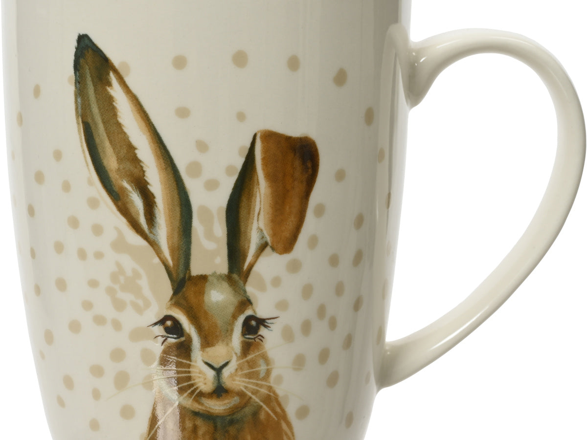 Dotty Hare Easter Mug - Shabbyquins