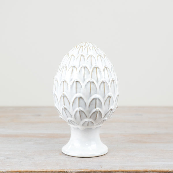 Natural Glaze Artichoke Finial