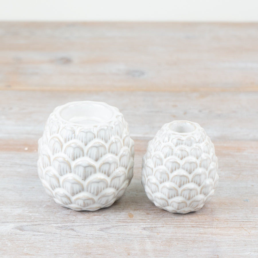 Natural Pinecone Tealight Holder