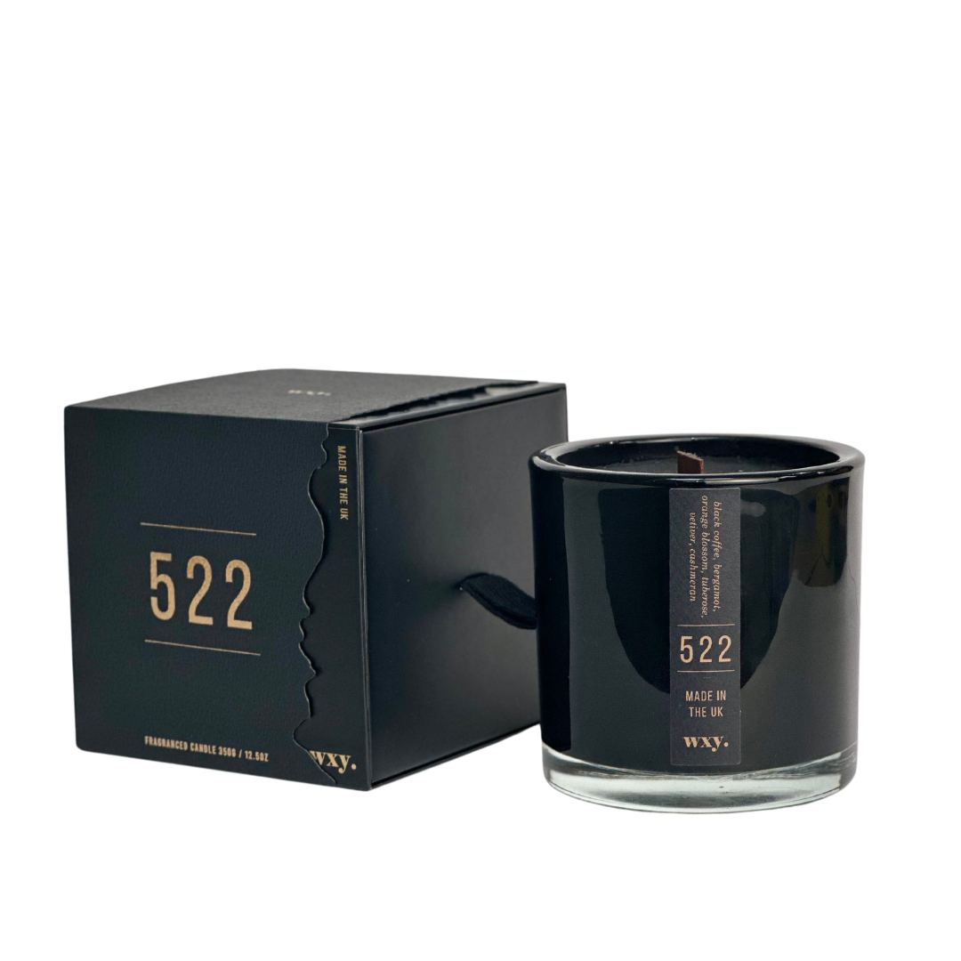 Sable Homeware Wxy Luxury Umbra Candle & Room Spray candle holder with elegant design and decorative accents.