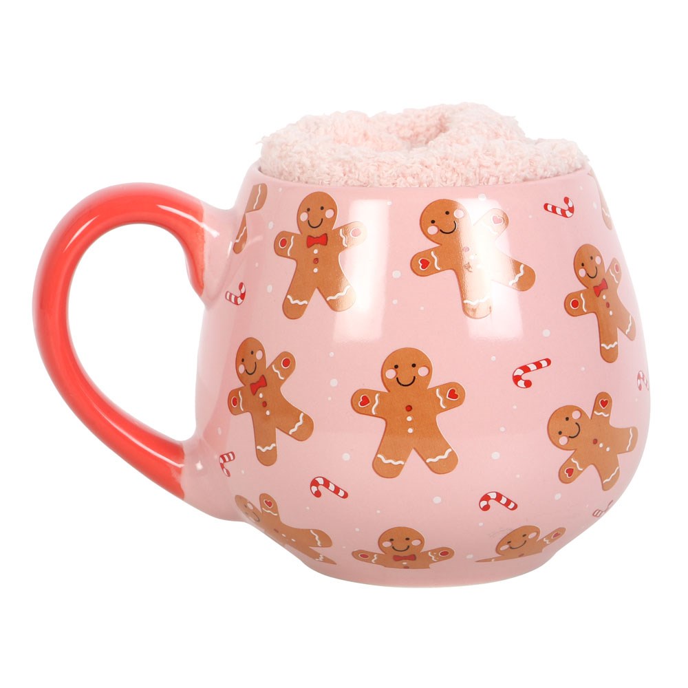 Shabbyquins mug and socks gift set featuring three cute designs, including a ceramic mug and cozy socks with playful patterns.