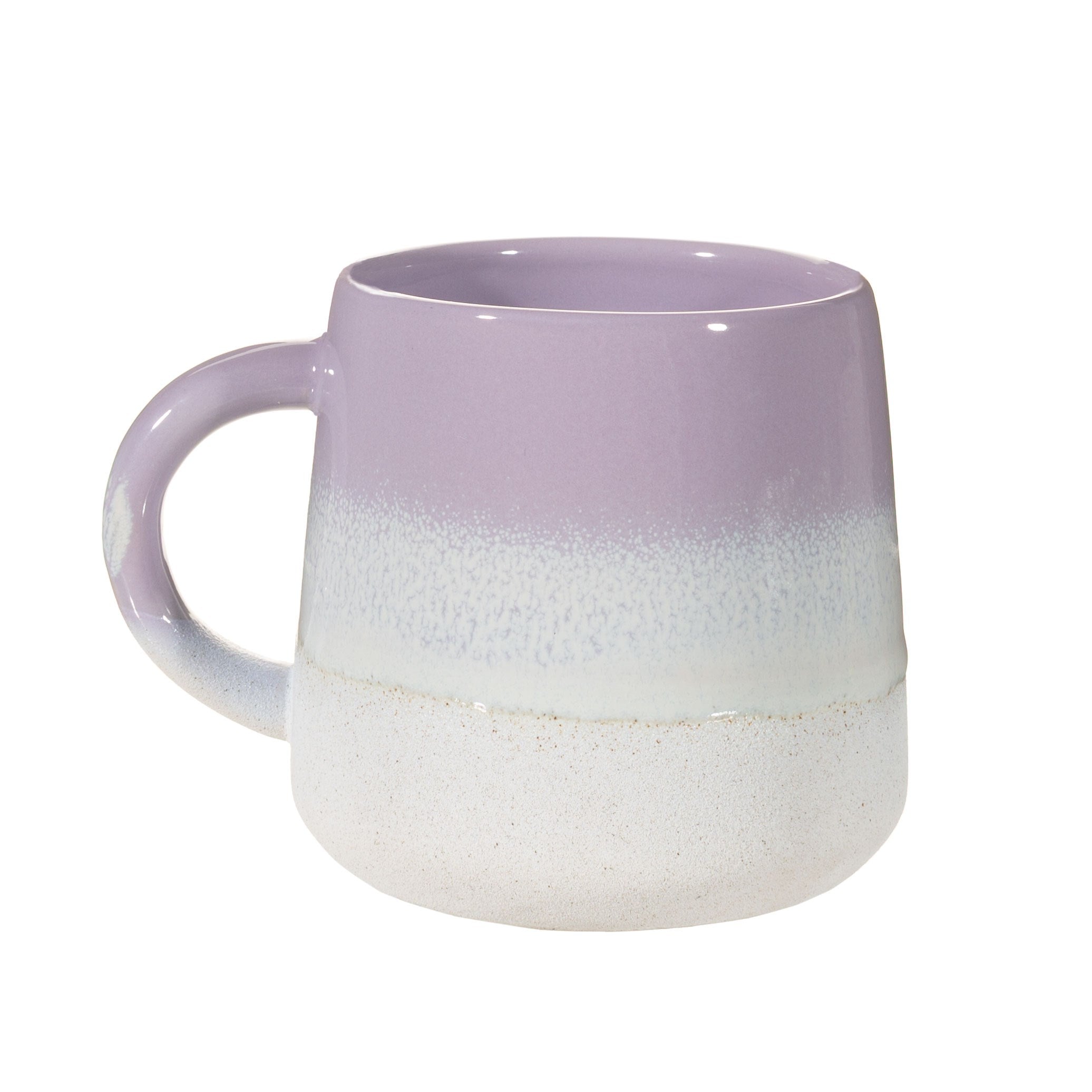 Sable Homeware Mojave Glaze Mug in multiple colors, showing a ceramic mug with a glazed finish and vibrant hues.