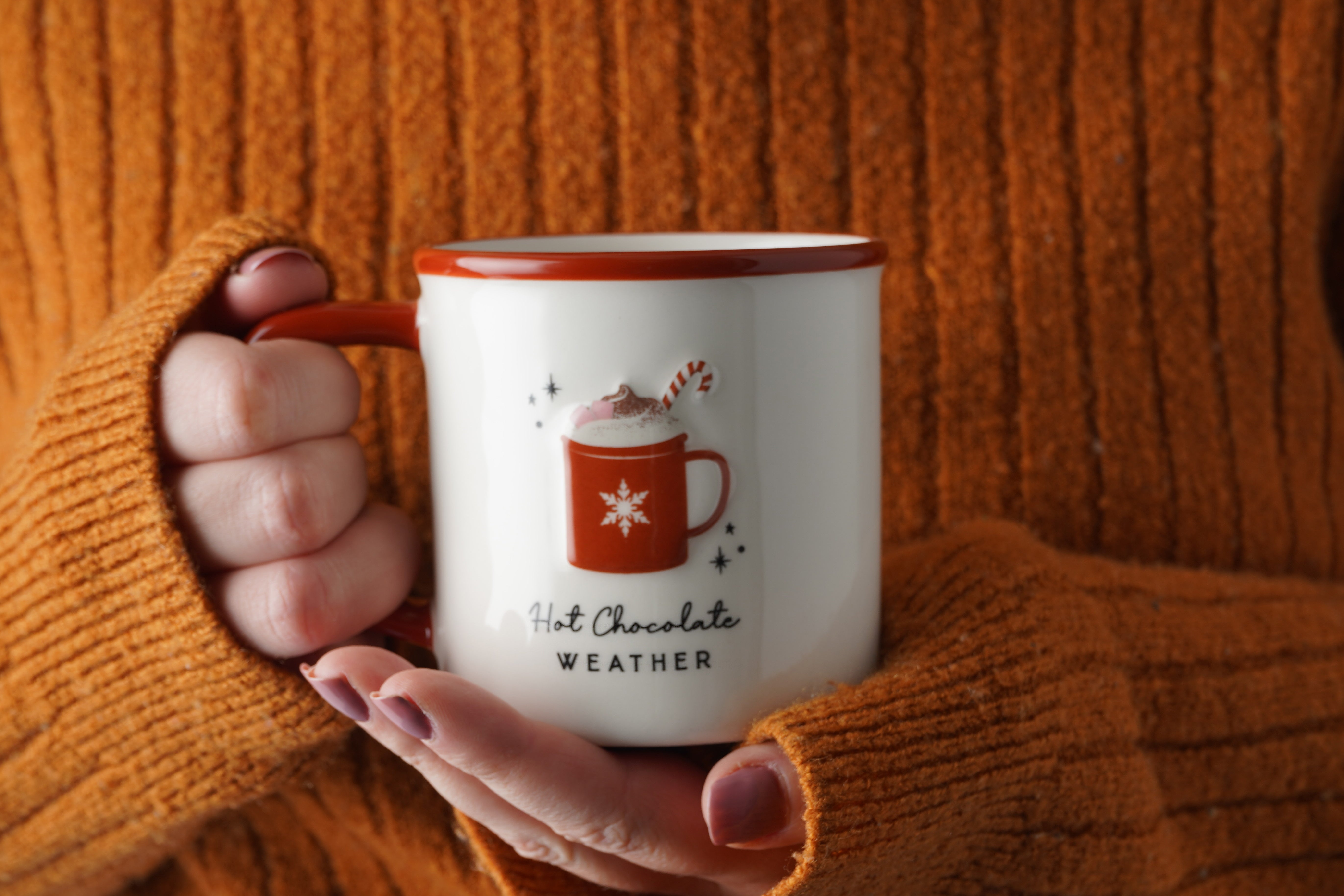 Snuggle Season Hot Chocolate Stoneware Mug