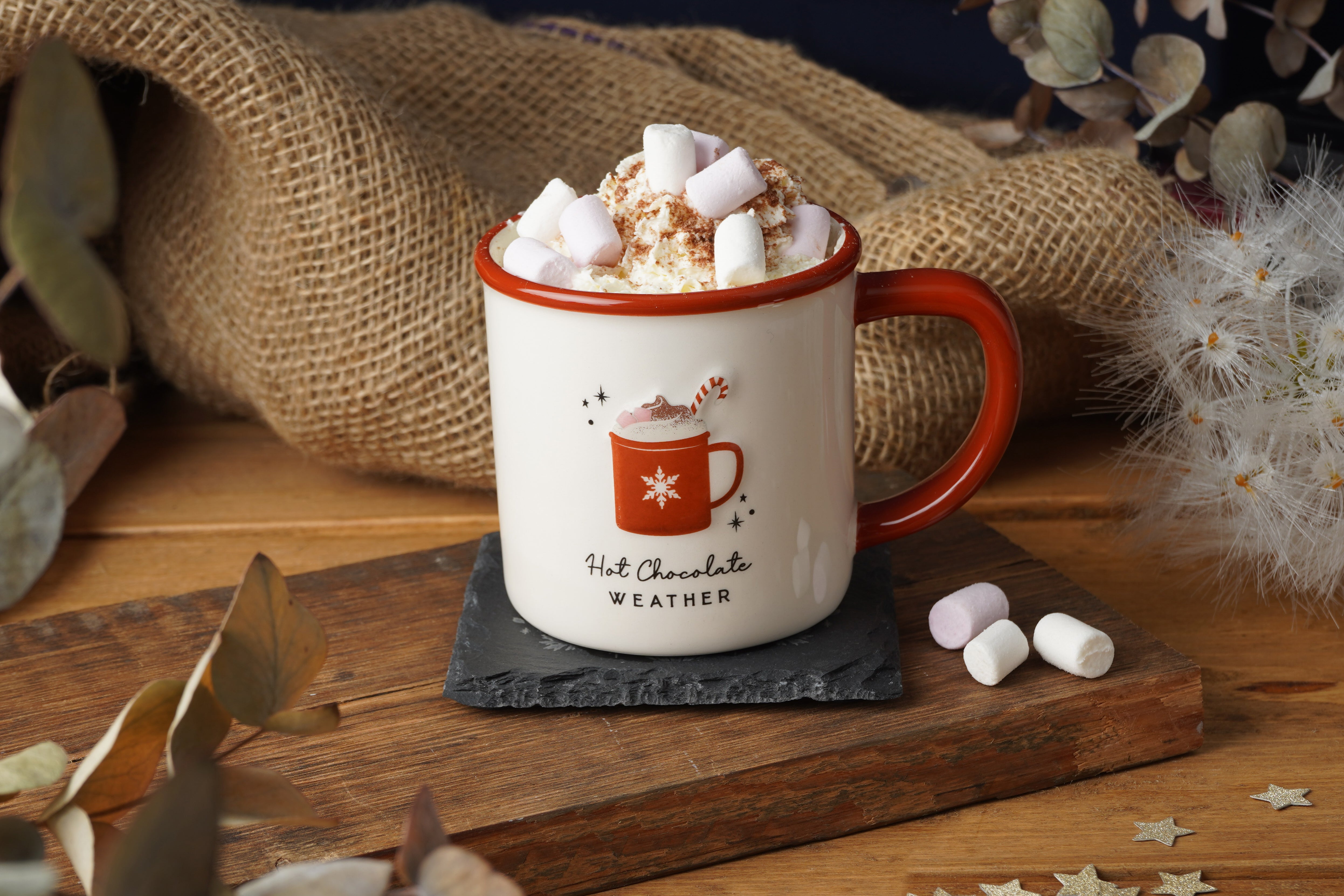 Snuggle Season Hot Chocolate Stoneware Mug