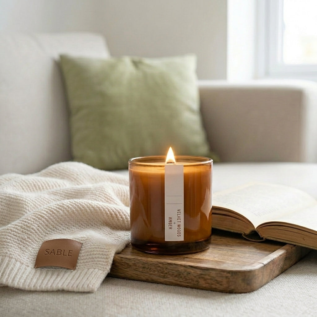 Wxy Luxury Amber Candle