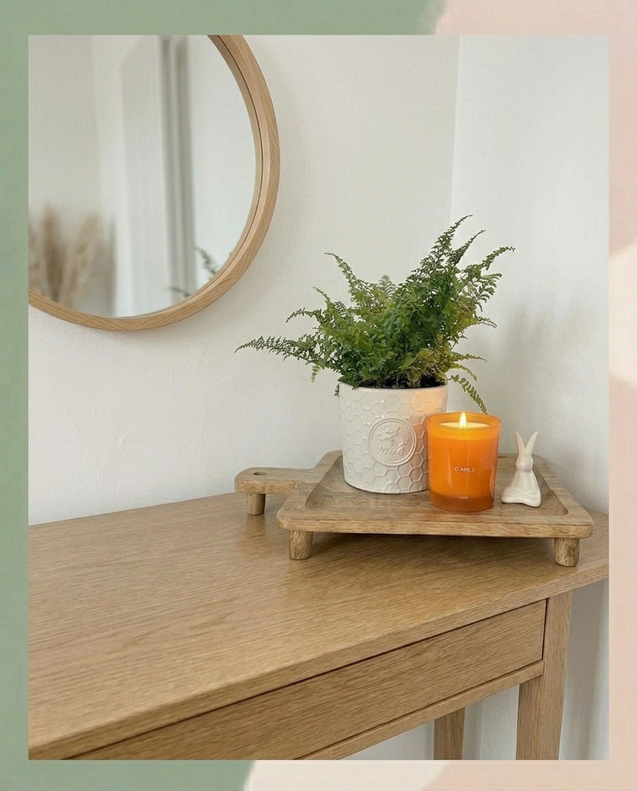 Sable Homeware Calm Corner Styling Bundle with decorative cushions, plants, and accessories for a cozy, stylish space.