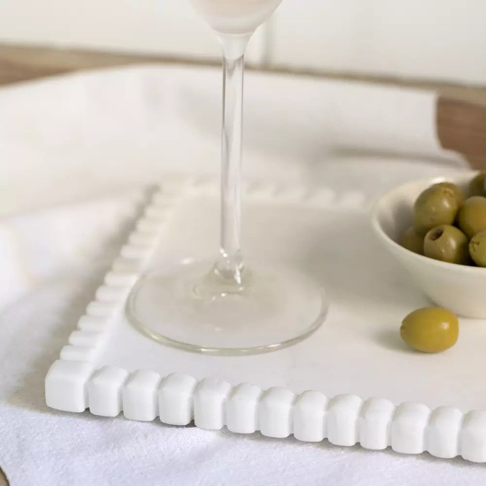 Makrana Marble Decorative Tray