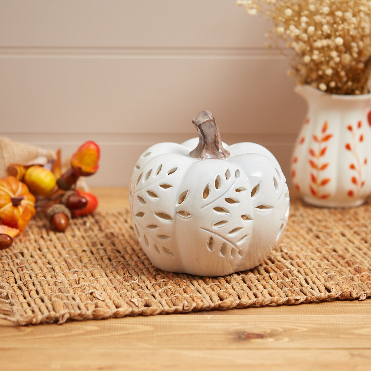 Pumpkin LED Lantern - Sable Homeware