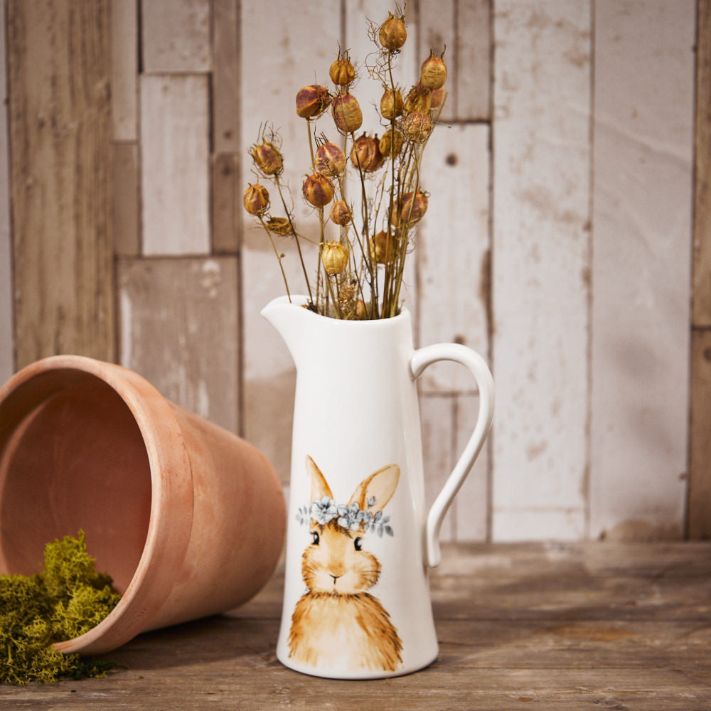 Sable Homeware Spring Bunny Collection decorative bunny figurine for home decor, featuring a charming design in pastel colors