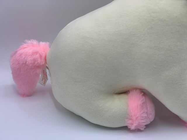Sable Homeware unicorn door stop shaped like a cute unicorn figure placed on the floor to hold a door open.