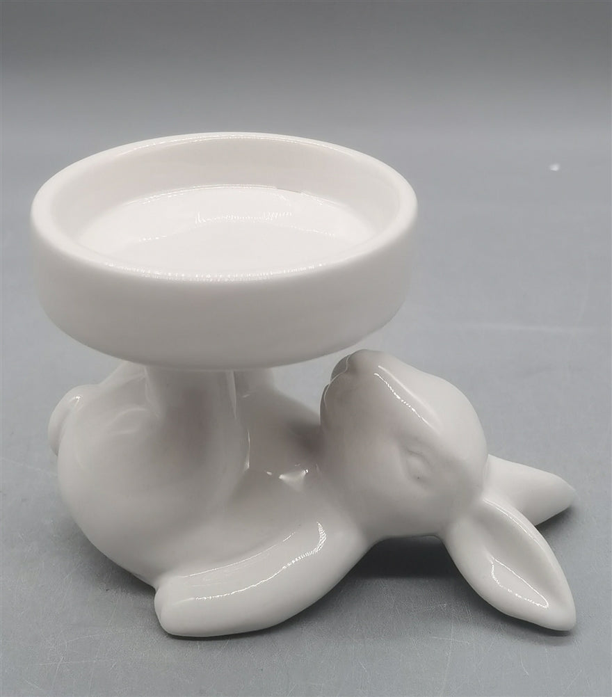 Sable Homeware decorative bunny display stand with individual bunny figure, ideal for ornaments and home decor.
