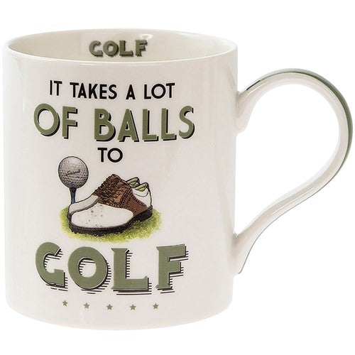 Takes A Lot Of Balls Golfer's Mug - Shabbyquins