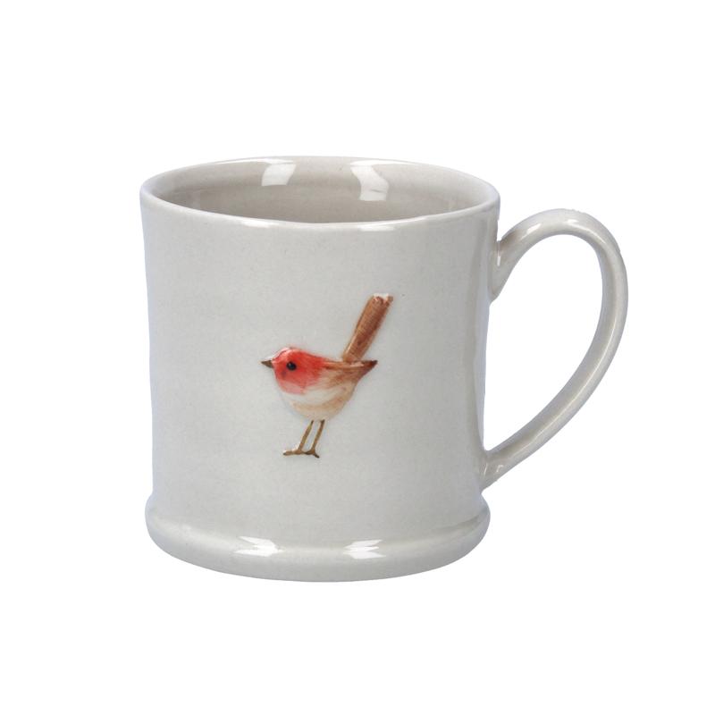 Sable Homeware ceramic mini Christmas mugs and jugs set with festive holiday designs on white background.