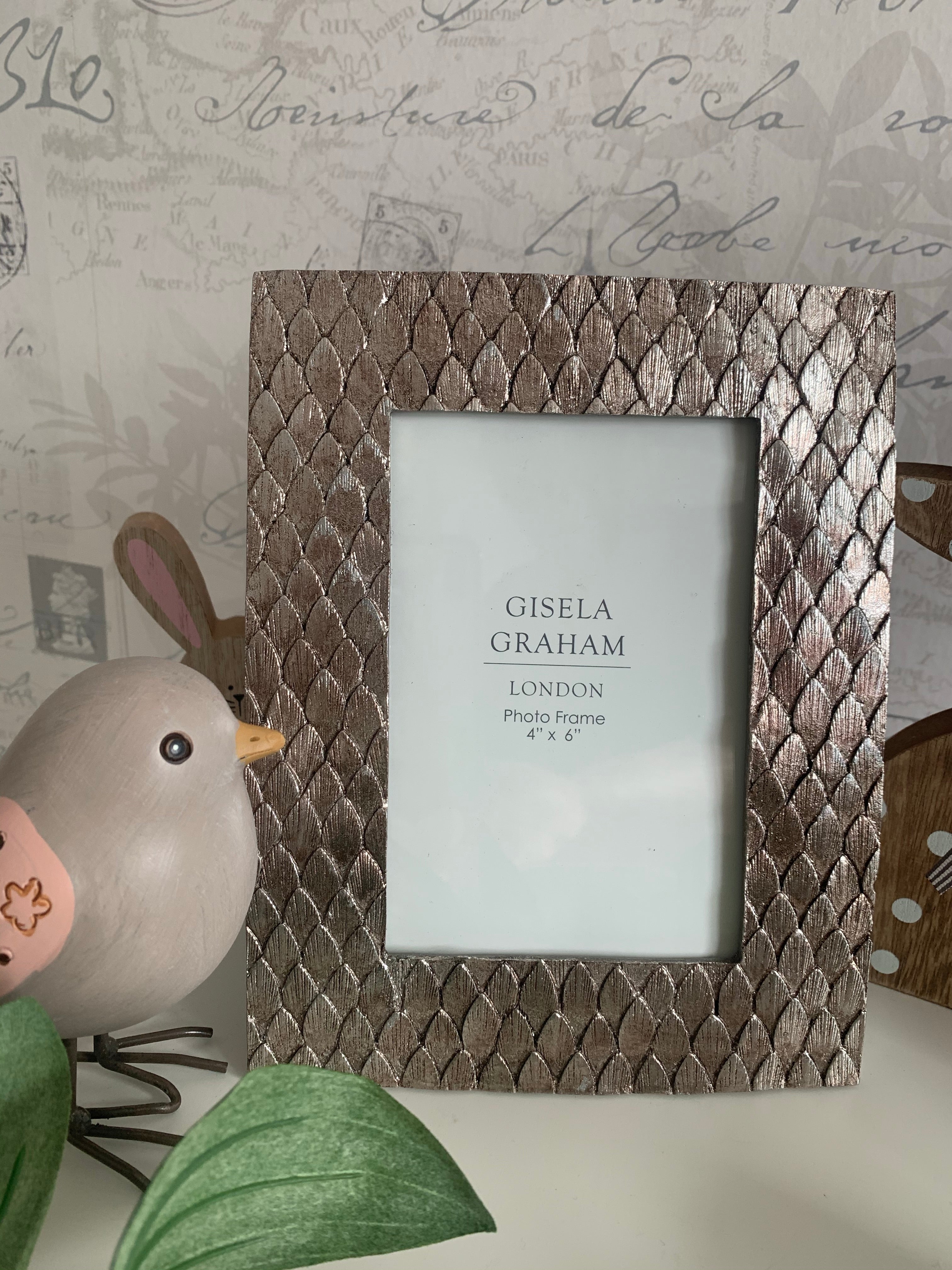 Silver Scales Photo Frame - Shabbyquins