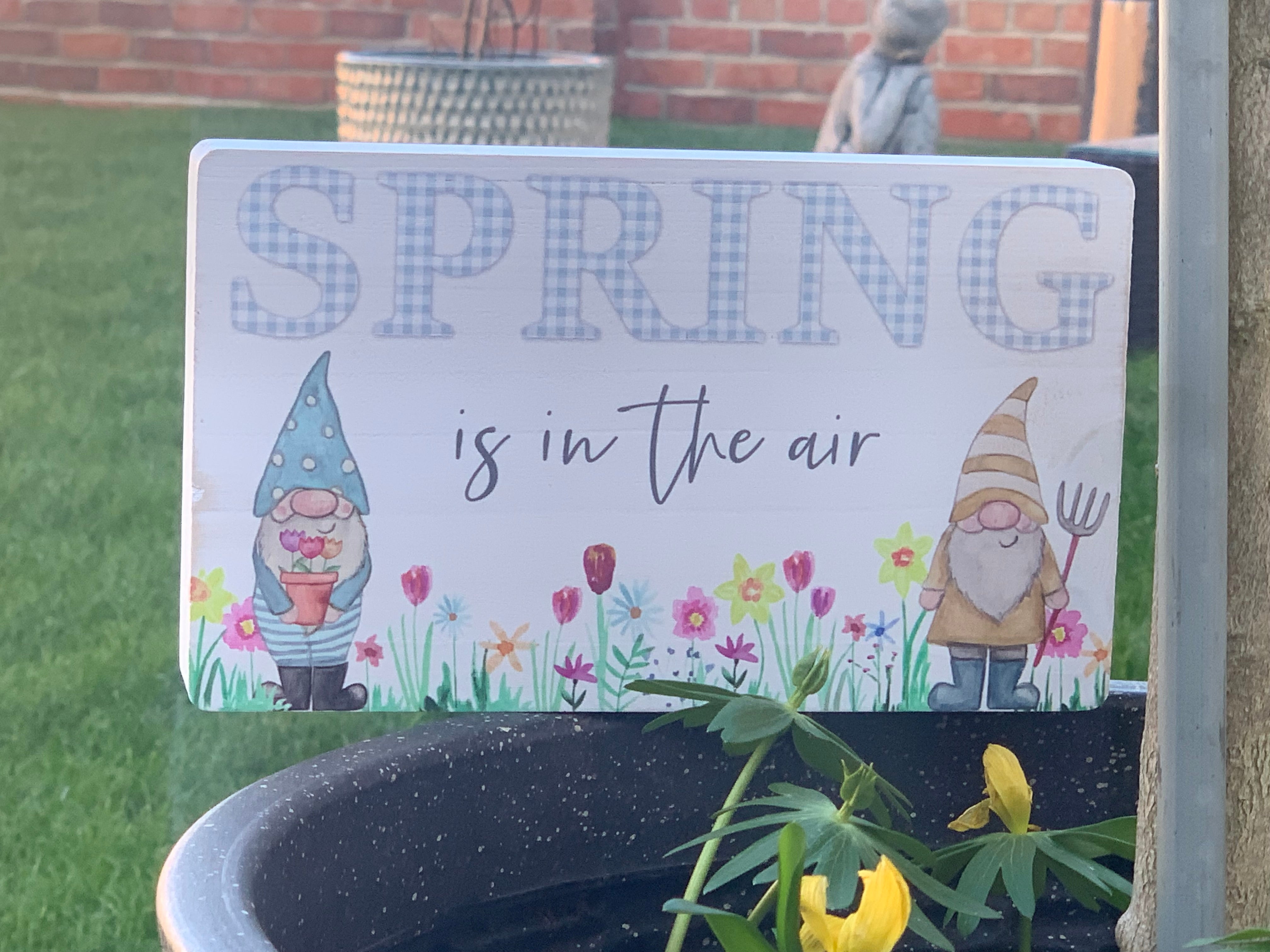 Spring Is In The Air Gonk Block - Shabbyquins