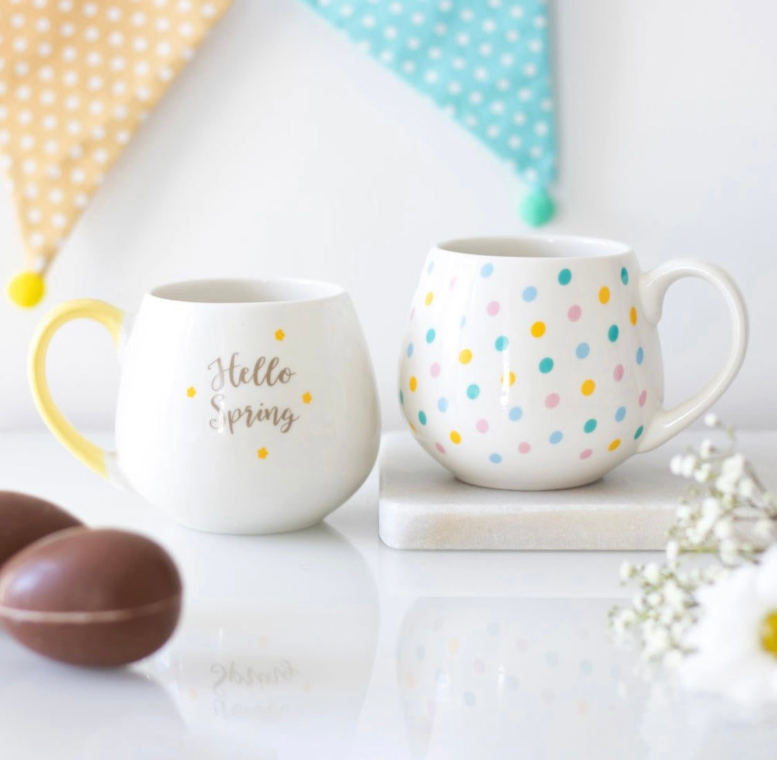 Hello Spring Mug - Shabbyquins