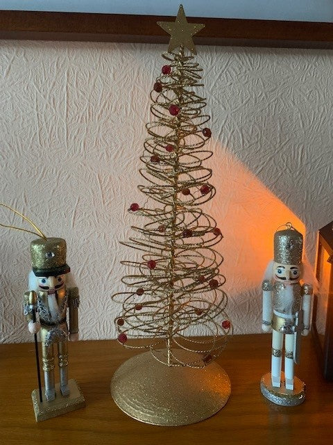 Pair of Hanging Nutcracker Decorations - Shabbyquins