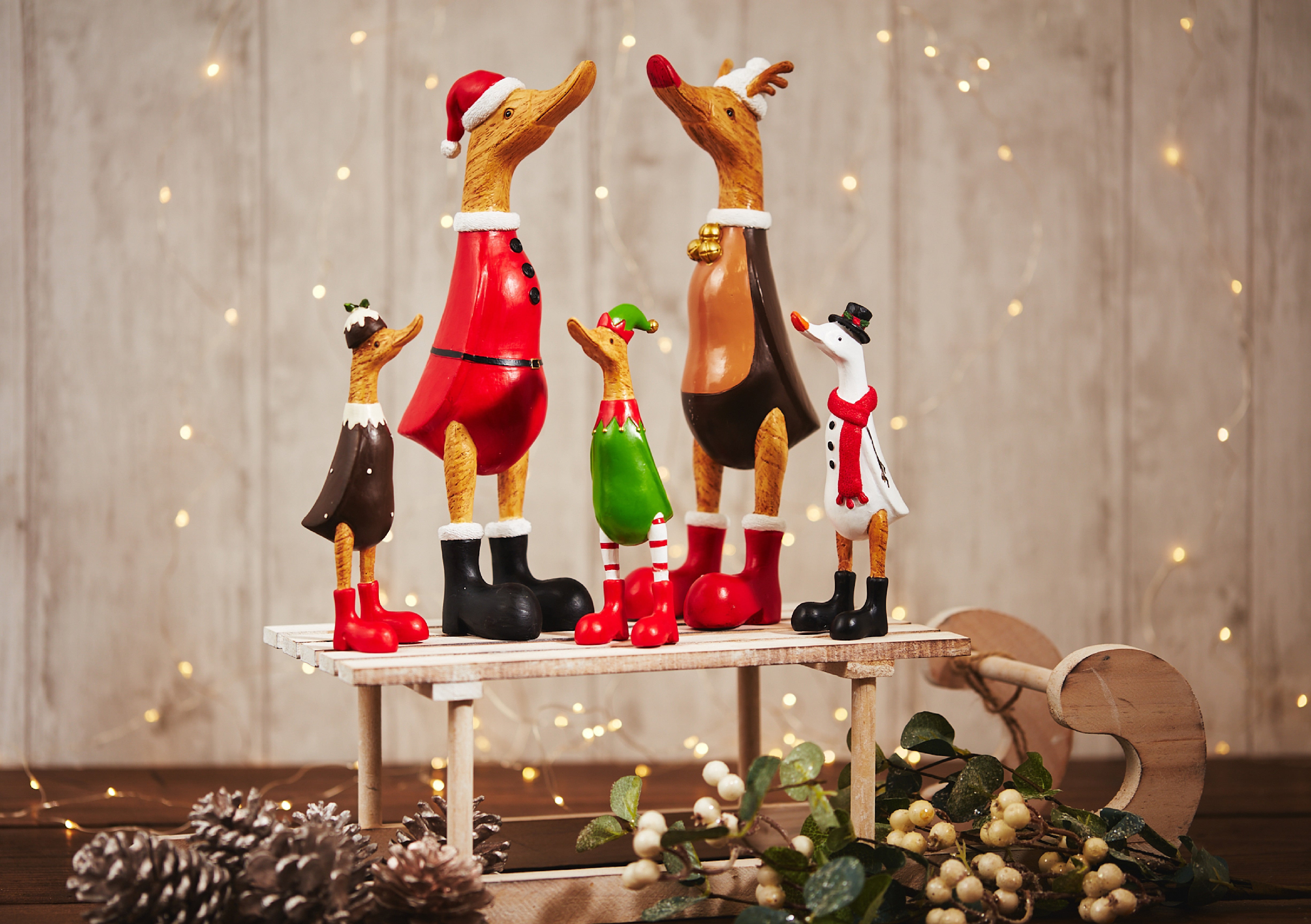 Cute Christmas Ducks - assorted styles available - Shabbyquins